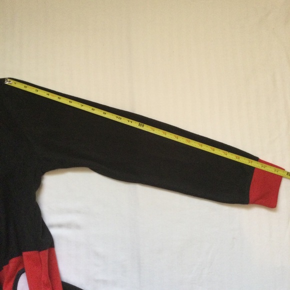 Disney Mickey Mouse Adult One Piece Pajamas Costume Size Large 12-14 - Picture 6 of 8